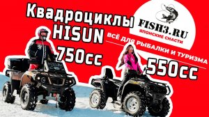Обзор квадроциклов HISUN TACTIC 550 и 750 в деталях