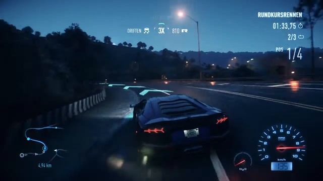 Need for Speed™_Eddie's Challenge 10 Lamborghini Aventador 1 013 PS смотреть онлайн
