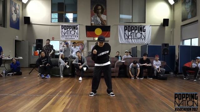 Ray | Judges Showcase | Popping Nation 2017 Round 3 смотреть онлайн