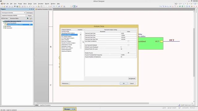 How to run Fourier Analysis in SPICE - Module 6f смотреть онлайн