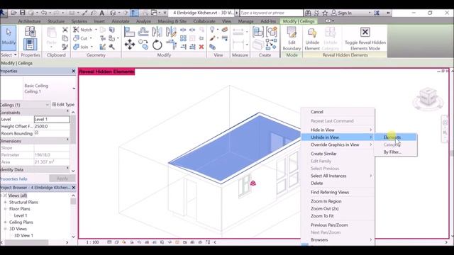Revit Tutorial - Parts of the model are missing Hide and Unhide смотреть онлайн