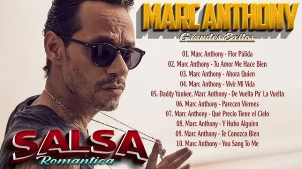 Marc Anthony Mix Grandes Éxitos Salsa Romantica - Lo Mejor De Marc Anthony - Salsa Music 2023 Mix 🎶