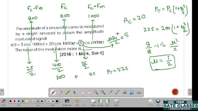Lec - 16 | ECE | Analog Communication by Mohit Sir | Let's Crack The GATE by TEQIP_Faculties смотреть онлайн