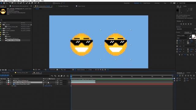 112 Animated Emoji 8Bit || Render B (Render Queue) смотреть онлайн