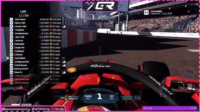 7GR | F1 2021 | Tier 1 | Round 9 Season 7 | Monaco смотреть онлайн