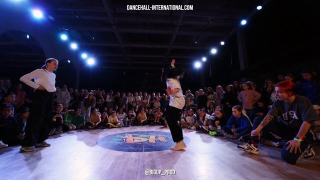 DANCEHALL INTERNATIONAL 2023 - KIDS BATTLE| Victoria Blackberry VS Ryusha (Wins) смотреть онлайн