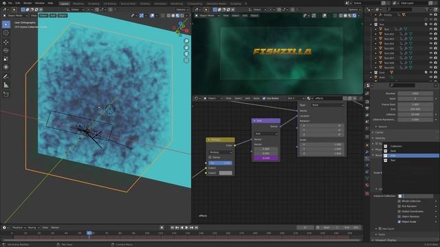 Create a Movie Title in Blender - Part 3: Particles and Volumes смотреть онлайн