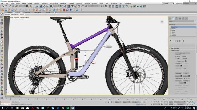 Modeling Bike Treek in 3ds Max 2018 смотреть онлайн