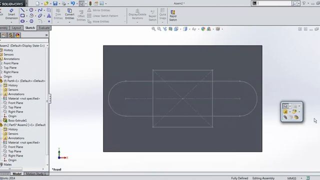 Drawing a part in assembly - solidworks 2014 смотреть онлайн