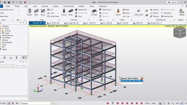 Design of three storey building in Tekla Structure Designer/ G+2 Building Design in TSD || Episode смотреть онлайн