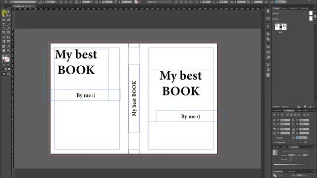 Indesign tutorial: SoftCover book (subtitles) 1/2 смотреть онлайн