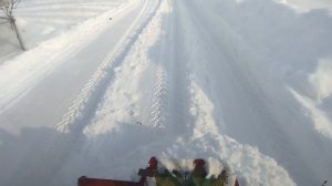 чистка снега на т 25