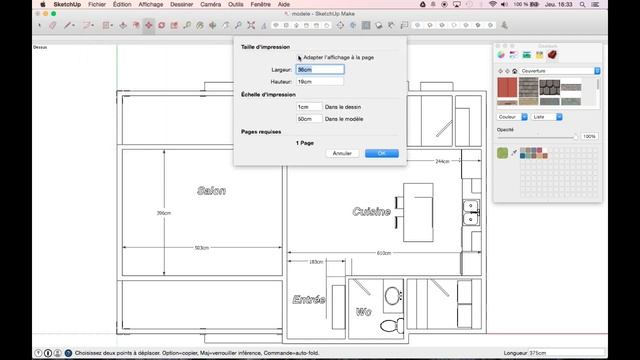 Comment imprimer des plans à l'échelle sur sketchup ? смотреть онлайн