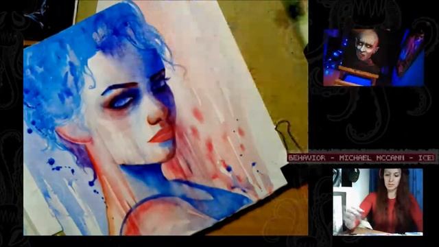 Leilani / #watercolourpainting mix смотреть онлайн