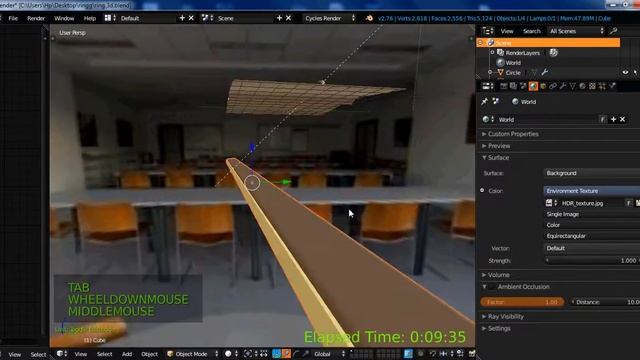 Ring (Blender timelapse) смотреть онлайн