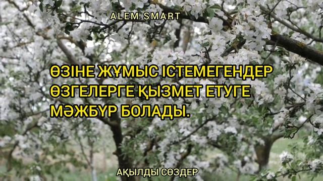 Өз өміріңе ҚАПАЛАНЫП жүрсең біліп қой.Сенің қазіргі өмірің біреуге арман.Өмір туралы нақыл сөздер. смотреть онлайн
