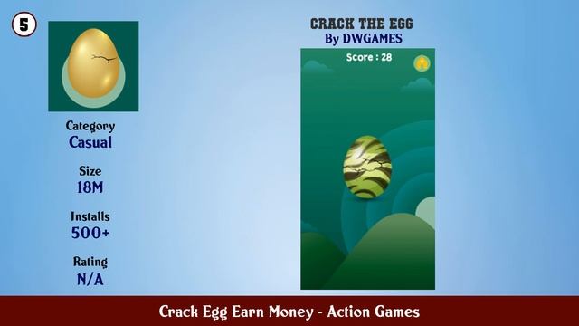 Top 10 Crack Egg Earn Money Android Games смотреть онлайн