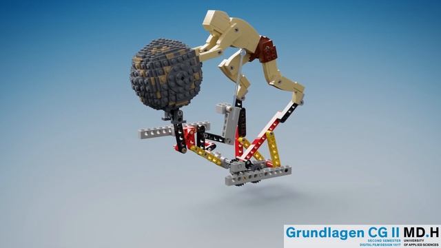 MD.H DFD 4.2 Grundlagen der Computergrafik II: Maya LEGO® Sisyphus (Arnold) смотреть онлайн
