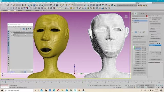 3ds max 2021 - Morpher - modyfikator (2021) смотреть онлайн