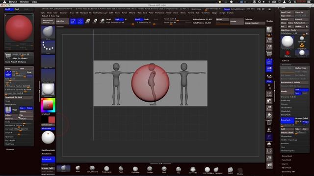 Image Planes in Zbrush смотреть онлайн