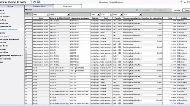 Solidworks Costing Tool: Base de Datos Parte 3 смотреть онлайн