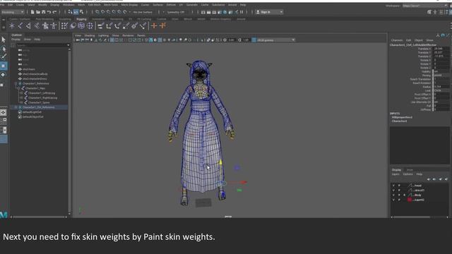 Maya 2019 Quick rig / Control Rig tutorial; hands, finger and toes смотреть онлайн