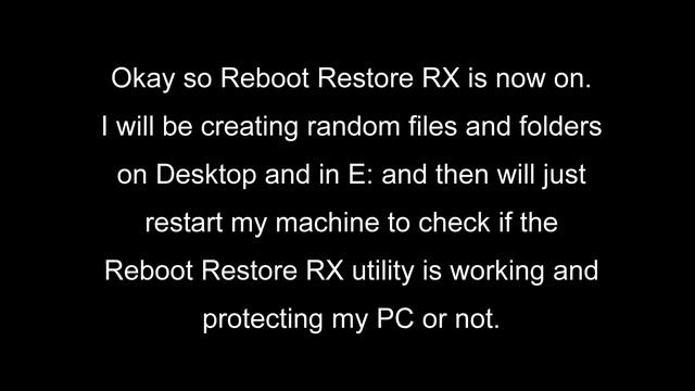 Reboot Restore Rx FREE/Pro 32/64bits DeepFreezer Alternative смотреть онлайн