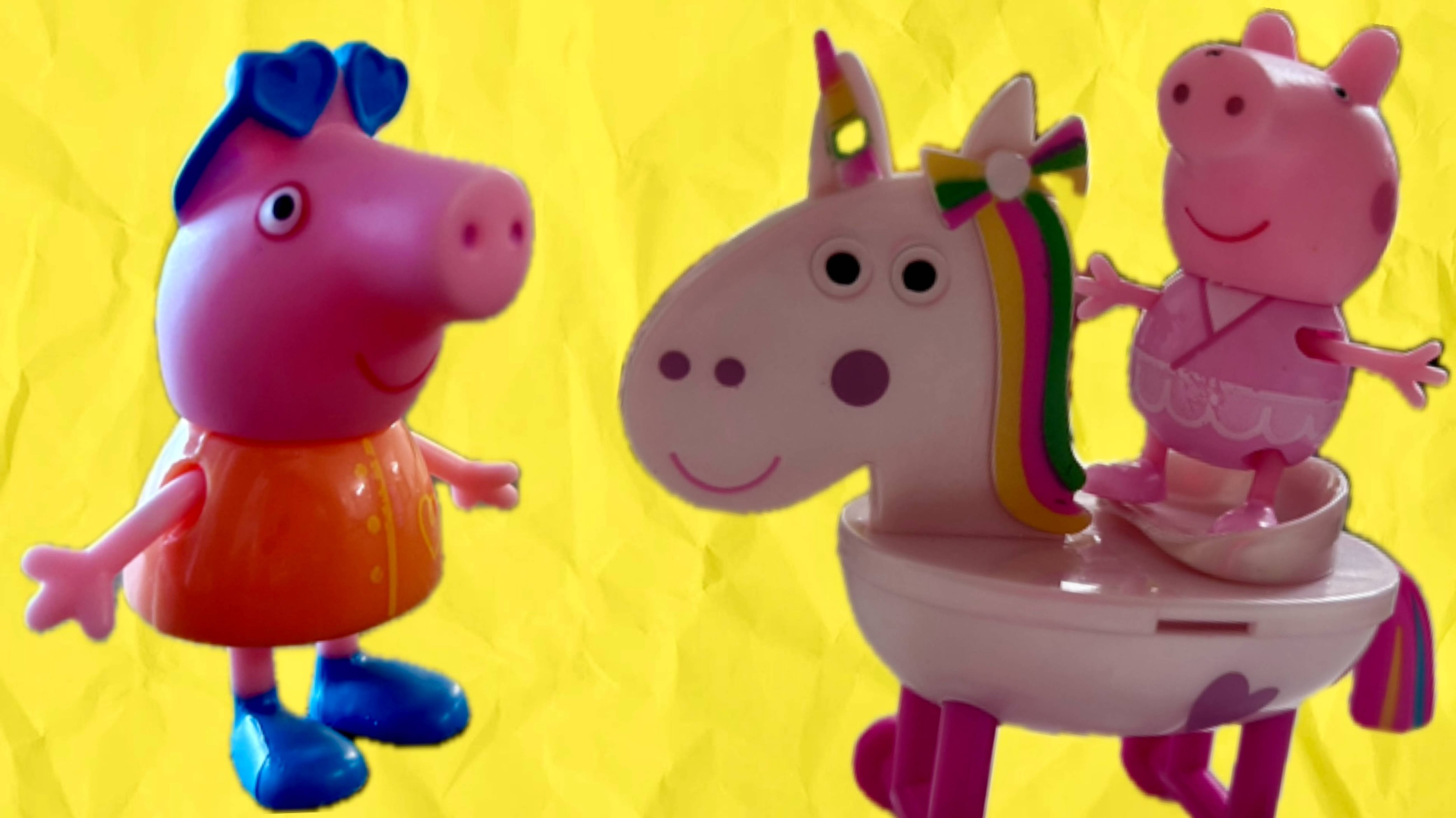 Новая коллекция игрушек свинка Пеппа.