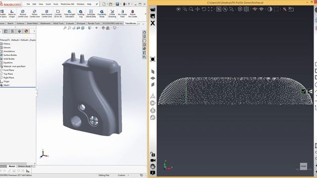 PX -Profile For SOLIDWORKS смотреть онлайн
