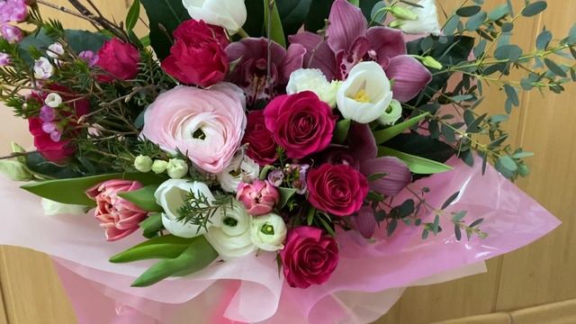 Букет цветов смотреть онлайн