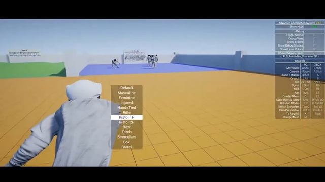 Blender Auto-Rig Pro to UE4 test смотреть онлайн