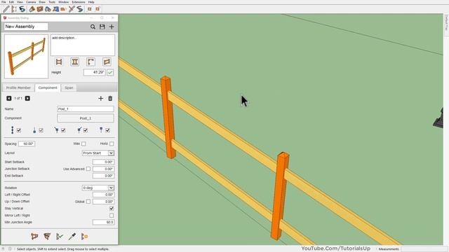 How to Use Profile Builder Plugin For SketchUp - Part 2 - Assemblies смотреть онлайн