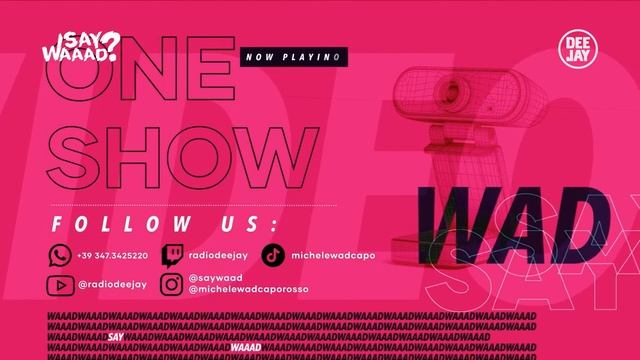 Rhove ospite a #SayWaaad – Puntata del 3 aprile 2024