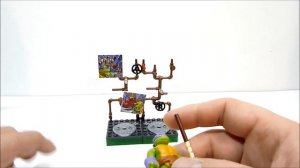 MEGA BLOKS TEENAGE MUTANT NINJA TURTLES CLASSIC FIGURES DONATELLO & MICHELANGELO