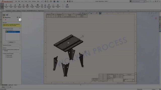 SOLIDWORKS Tutorial - Mutlibody Sheet Metal Flat Pattern Drawing смотреть онлайн