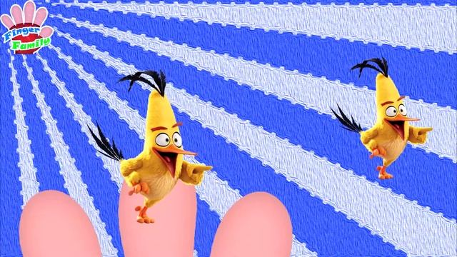 Finger Family Sound for Kids Angry birds Песенка про пальчики Семейка пальчиков смотреть онлайн