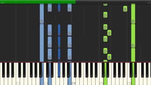 Michael Nyman - Big My Secret (from The Piano) - Piano Cover Tutorials смотреть онлайн