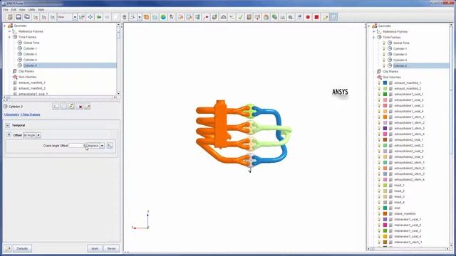 ANSYS Forte: Multi-Cylinder Four Stroke Engine Simulation - Part 1 смотреть онлайн