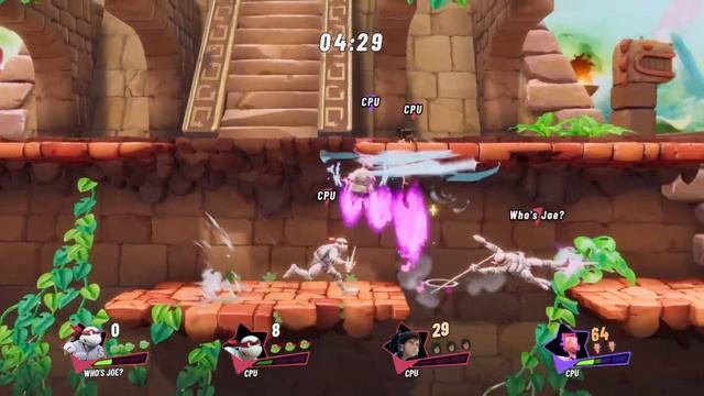 Donatello/Raphael/Korra Vs Nigel|Nickelodeon All-Star Brawl 2 смотреть онлайн