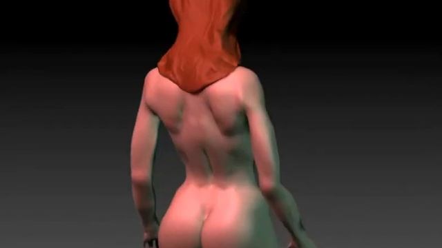 ZBrush female model turnaround смотреть онлайн