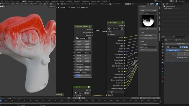 Fluent Materializer Blender 027 Grudge Gradient Tweak Values смотреть онлайн