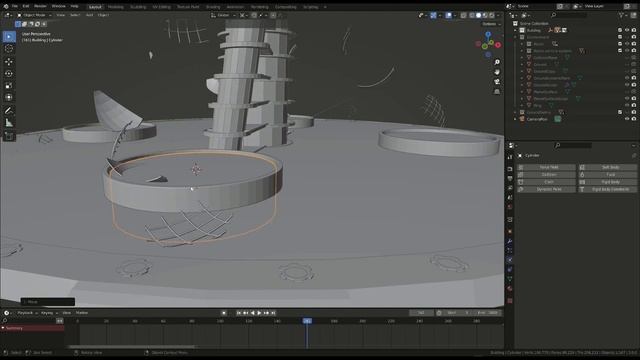 Blender Simulations: Water and Liquid Simulation 1 - part 14 смотреть онлайн
