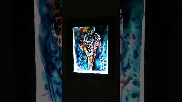 Video mapping on Painting смотреть онлайн