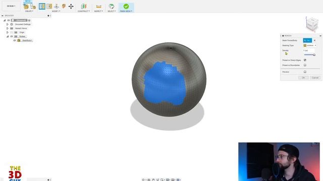 How to Refine & Reduce Mesh in Fusion360 смотреть онлайн