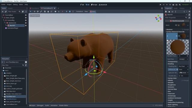 Easy Toon Style in Godot смотреть онлайн