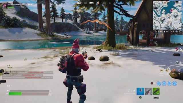 dance for 3 seconds at crack shots and Sgt. winter’s workshop in Fortnite смотреть онлайн