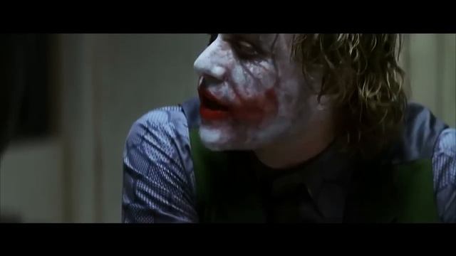 Heath Ledger - Joker- The Dark Knight- Batman- The best scene- смотреть онлайн