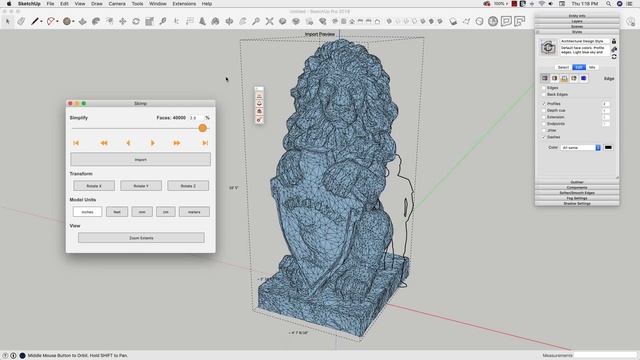 SketchUp Extension Inspection with Skimp смотреть онлайн