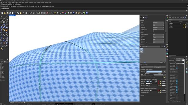New in Rhino 8 - texture mapping and UV mapping смотреть онлайн