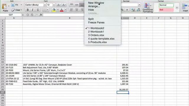 Spreadsheet vs Database -Building A Quote смотреть онлайн